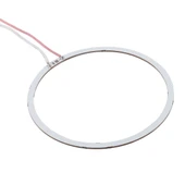 90mm 5W 180LM Melek Gözleri Halka Araba Farı COB LED Işıklar Araçlar için Buz Mavisi Işık DC 12-24V - 3