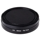 52mm UV Lens Filtresi Kapaklı Xiaomi Xiaoyi 4K 4K Plus Lite Sport Kamera Uyumlu - 4