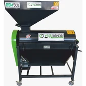 Yeşil BSM500D 220v 500 kg/s Devir Ayarlı Badem Soyma Makinası - 1
