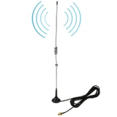 Nagoya UT-106UV SMA Dişi Çift Bant Manyetik Mobil Anten Walkie Talkie için 37cm - 2