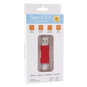 32GB 3 in 1 USB-C Type-C USB 20 OTG Flash Bellek Kirmizi - 4