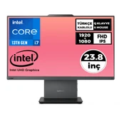 Lenovo ThinkCentre Neo 50a 24 G5 i7-13620H 16GB 512GB SSD 23.8" FHD Freedos All In One Pc 12SC000KTR thumbnail 6