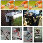 10 Adet Evrensel Kompakt 5 Pinli Kablo Bağlantı Elemanı - 7