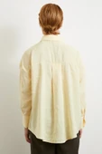 Basic Modal Gömlek Sarı thumbnail 3