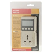BENETECH GM86 LCD Ekran Maksimum 10A Mikro Güç Monitörü Enerji Ölçer EU Fiş - 5