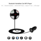 FM29B Bluetooth FM Verici Eller Serbest Araç Kiti ve Araç Şarj Cihazı - 4