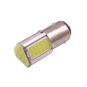 1157 Model 4.5W 240LM Beyaz Işık 4 LED COB Araba Fren ve Direksiyon Lambası Ampulü DC 12-24V - 2
