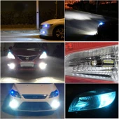 2 Adet H1 4.8W 720LM 6500K Beyaz Işık 24 LED SMD 4014 Hatasız Canbus Araç Plaka Lambası DC 12V - 6