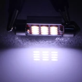 2 Adet 36mm 3.5W 180LM Beyaz Işık 12 LED SMD 4014 CANBUS Plaka Okuma Araba Ampulü - 4