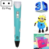El Tipi 3D Yazıcı Kalem Mavi EU Fiş - 1