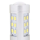 H4 4.2W 630LM Beyaz Işık 21 LED 2835 SMD Araba Far Ampulü Sabit Akım DC 12-24V - 3