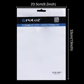 10lu PULUZ 33cm x 23.5cm Asma Delikli Şeffaf Ön Beyaz İnci Takı Kilitli Ambalaj Çantası XL - 2