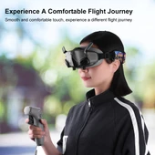DJI Avata Goggles 2 Uyumlu Gri Silikon Koruyucu Maske Kılıfı - 6