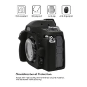 Nikon D780 Uyumlu Siyah Yumuşak Silikon Kamera Kılıfı - 4