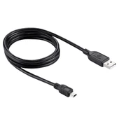 GoPro HERO4 3 Plus 3 Uyumlu Mini 5 Pin USB Senkronizasyon ve Şarj Kablosu 1.5 Metre - 1