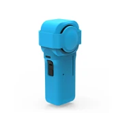 Insta360 One RS 1-Inch 360 Edition Uyumlu Mavi Silikon Koruyucu Kılıf ve Lens Kapağı - 1