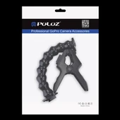 10lu PULUZ 33cm x 23.5cm Asma Delikli Şeffaf Ön Beyaz İnci Takı Kilitli Ambalaj Çantası XL - 6