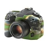 Nikon D7200 D7100 Uyumlu Kamuflaj Yumuşak Silikon Kılıf - 1