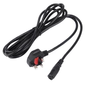 BS-1363A LP60L Sigortalı UK Fişten C13 Güç Kablosu 3 Metre PC Yazıcı Tarayıcı İçin - 2