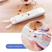 5'li Akıllı TV Kutusu Kumanda Silikon Koruyucu Kılıf Suya ve Toza Dayanıklı 21x5x2 cm - 5