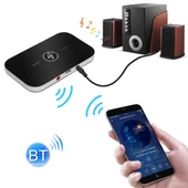 B6 Modeli 2'si 1 Arada HIFI Bluetooth Ses Verici Alıcı Adaptör Taşınabilir Ses Çalar - 8