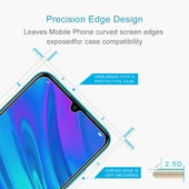 Huawei P Smart 2019 Uyumlu 0.26mm 9H Sertlikte 2.5D Temperli Cam Ekran Koruyucu 100 Adet - 3