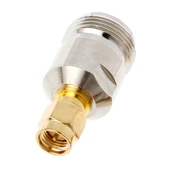 2 Adet SMA Erkek - N Dişi RF Koaksiyel Konnektör Altın Kaplama 32mm - 2