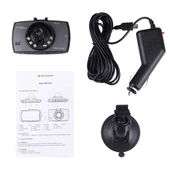Araba DVR Kamerasi 2.7 Inç LCD Ekran 480P 1.3MP 120 Derece Genis Aci Gece Goruslu Hareket Algilayici TF Kart Destekli G Sensorlu - 7