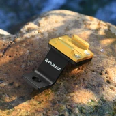 PULUZ Sabit Metal Motosiklet Kamera Tutucu Altın Renk - 6
