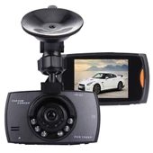 Araba DVR Kamerasi 2.7 Inç LCD Ekran 480P 1.3MP 120 Derece Genis Aci Gece Goruslu Hareket Algilayici TF Kart Destekli G Sensorlu - 1