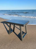 Katlanabilir Piknik Sehpası 50x40x40 cm + Kafa Bantlı Led Işık Ayarlanabilir Kafa Lambası - 2