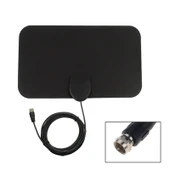 AN-1001 Modeli 5dBi 25dBi İç Mekan HDTV Anteni Çift Taraflı Yapışkanlı Siyah VHF170-230 UHF470-862MHz - 2