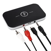 B6 Modeli 2'si 1 Arada HIFI Bluetooth Ses Verici Alıcı Adaptör Taşınabilir Ses Çalar - 4