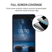 Nokia 5.1 Plus X5 Tam Kaplama Tam Yapışkanlı Temperli Cam Ekran Koruyucu - 3