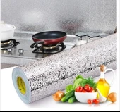 Alüminyum Folyo Yapışkanlı Mutfak Koruyucu Folyo 2 Metre thumbnail 1