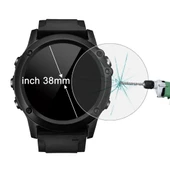 ENKAY Hat-Prince 38mm Çaplı Yuvarlak Kadran Akıllı Saat İçin 0.2mm 9H Sertlikte 2.15D Kavisli Patlamaya Dayanıklı Temperli Cam Ekran Koruyucu - 1