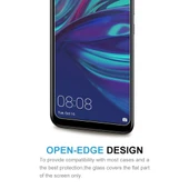 Huawei Y7 2019 Uyumlu 0.26mm 9H 2.5D Temperli Cam Ekran Koruyucu 50 Adet - 6