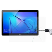 Huawei MediaPad T3 10 9.6 Inç Tam Ekran Temperli Cam Ekran Koruyucu 09mm 9H Sertlik - 1