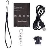 Y2000 HD Ultra Mini Dijital Video Kaydedici Kamera Siyah - 8