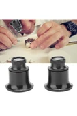 Bosile 1 Adet Kuyumcu Saatçi Büyüteci 20x Lüp Büyüteç Saat Takı Tamir Göz Mercek Makro Lens thumbnail 3