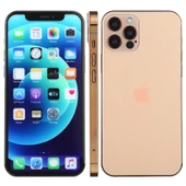 iPhone 12 Pro Max Sahte Gösterim Modeli Renkli Ekran Altın - 1