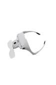 Bosile 5 Lensli 2 Led Işıklı Ayarlanabilir Gözlük Tipi Büyüteç - 1.0x - 3.5x Zoom - Üstün Kalite - 8