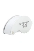 Bosile Mini 40x Lüp Led Işıklı Kuyumcu Katlanır Büyüteç Kutulu - 6