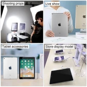 iPad 10.2 inç 2021 Renkli Ekran Çalışmayan Sahte Gösterim Modeli Gri - 6