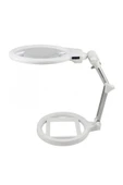Nikula 2x-6x130mm Led Büyüteç Hd Masaüstü Bakım Okuma Gözlükleri Katlanabilir Işık Büyüteç - 1