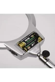 biyeniliklazim Mandallı büyüteç dikiş nakış büyüteci tamirci büyüteci led lambalı mercek 130mm thumbnail 6