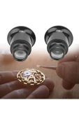 Bosile 1 Adet Kuyumcu Saatçi Büyüteci 20x Lüp Büyüteç Saat Takı Tamir Göz Mercek Makro Lens thumbnail 2