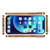 iPhone 12 Pro Max Sahte Gösterim Modeli Renkli Ekran Altın - 3