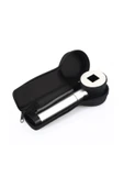 Nikula 10x Optik Ölçekli Metal El Büyüteç Cam Lens 3 Led Işıklı Fermuarlı Eva Çantalı - 6