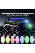 Bosile 9 Lu Led Motosiklet Bisiklet Scooter Anti-çarpışma Ledi MOTOLED - 4